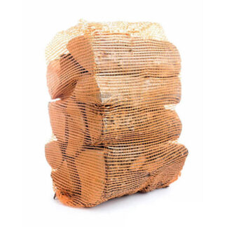 54 Netzsäcke mit kammergetrockneten Birkenholzscheiten (500 kg)