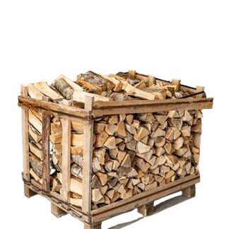 Trockenes Brennholz 50 cm (Mischung Buche, Eiche) – 1 Schüttraummeter (SRM)