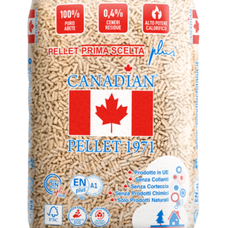 Canadian Holzpellets 15 kg – Verpackungseinheit 70 Säcke (kanadische Premiumqualität)